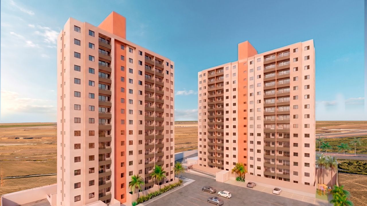 Vista aérea das duas torres do ONI MARROCOS